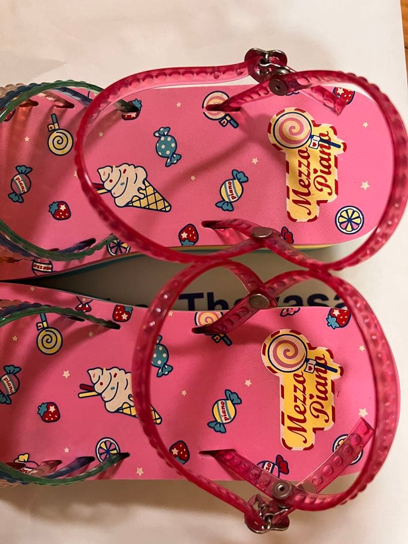 メゾピアノ❗️厚底サンダル 23.0~24.0