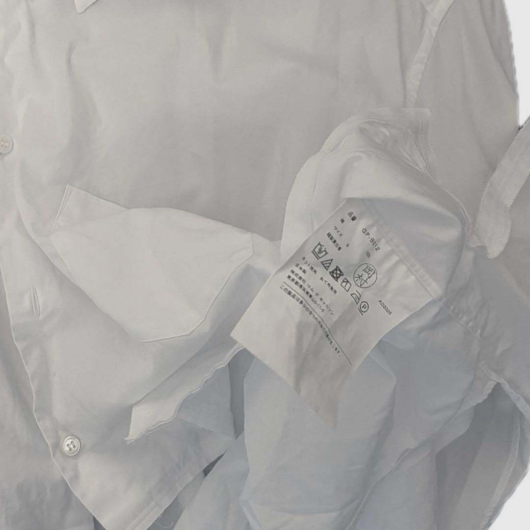 コムデギャルソン 25AW アシンメトリー シャツ 白　S