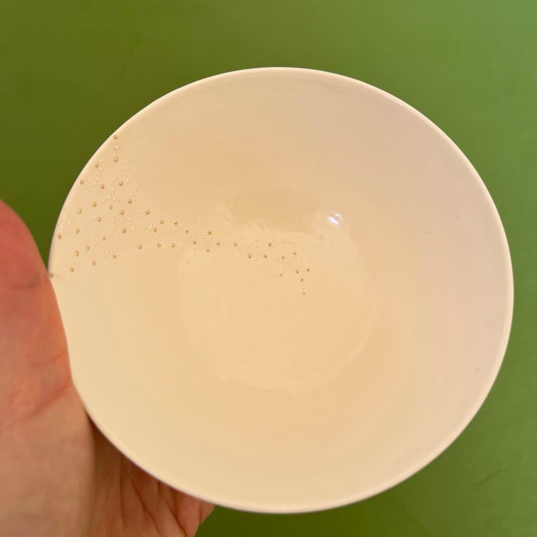 【山口由次】星くずお茶碗 大　小　セット　(瀬戸焼、有田焼など好きな方に)