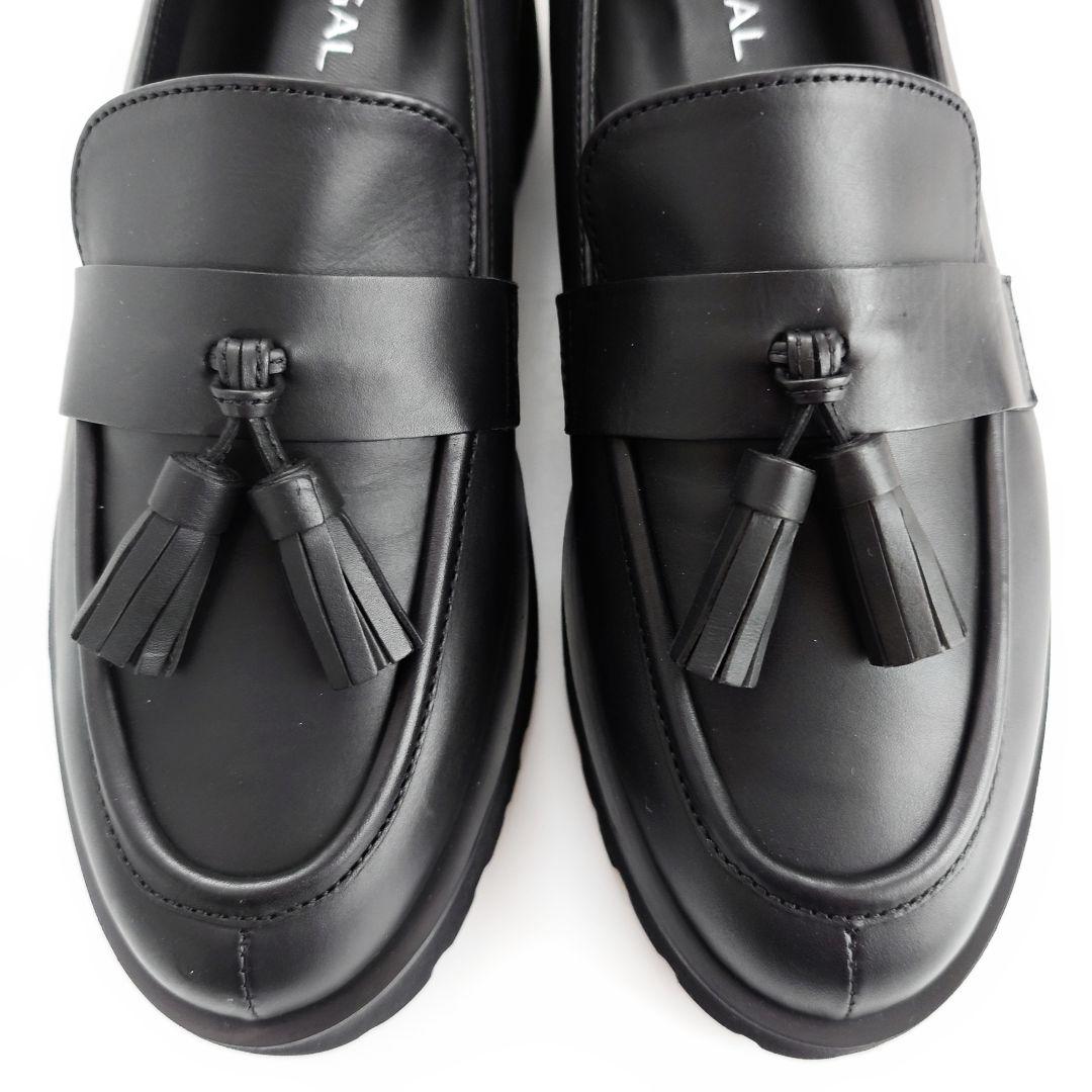 未使用 リーガル トラックソール レザー タッセル ローファー 銀座かねまつ