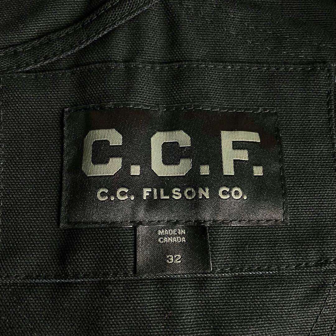 主*義様 C.C.FILSON オーバーオール 黒 CCF WORK BIBS