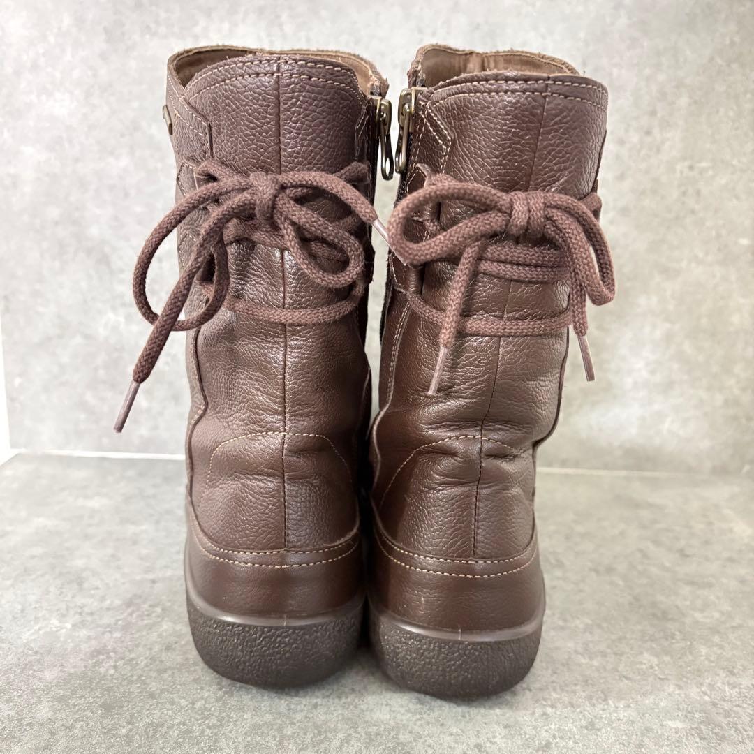 【美品】アキレスソルボ ブーツ ゴアテックス サイドジップ 24.5 3E