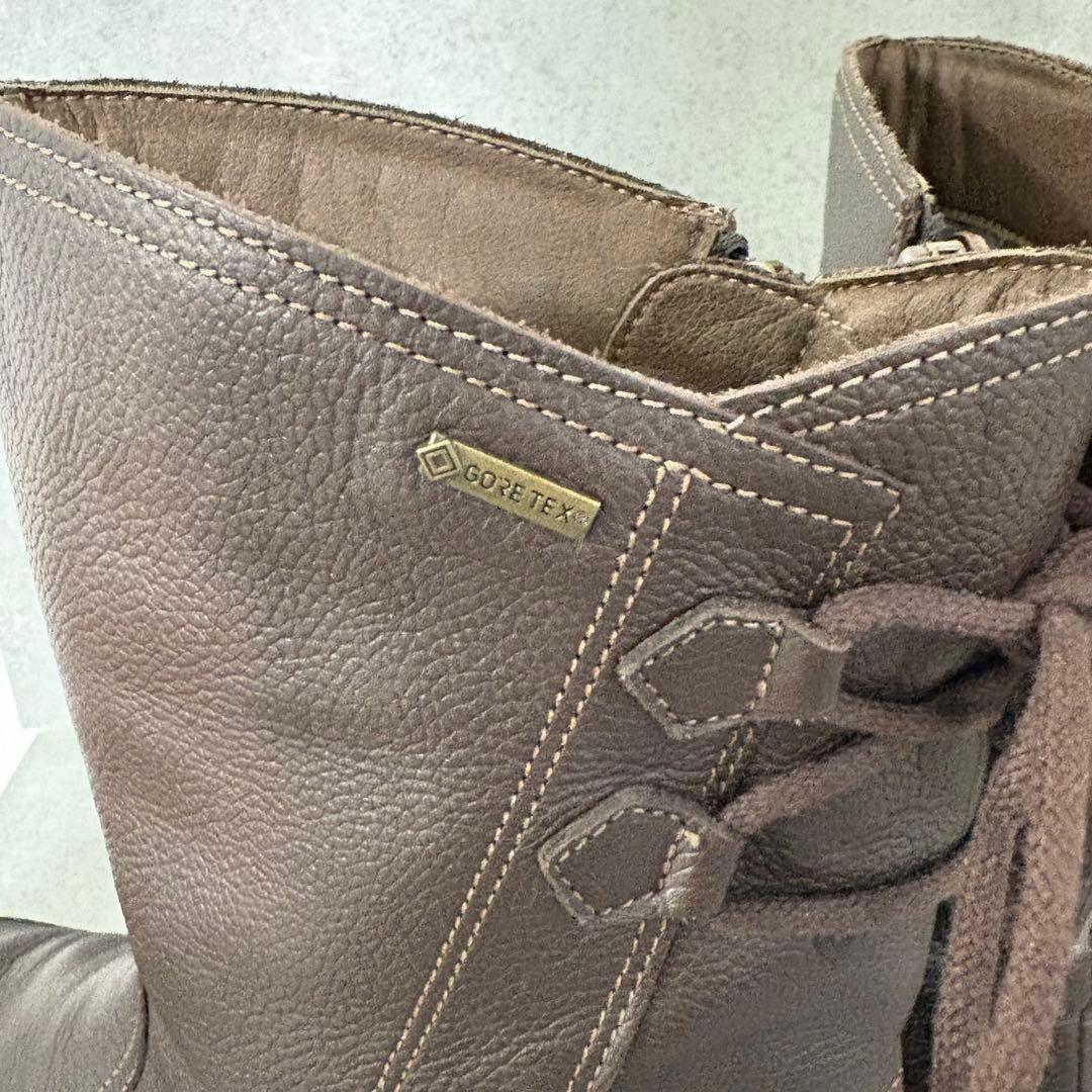 【美品】アキレスソルボ ブーツ ゴアテックス サイドジップ 24.5 3E