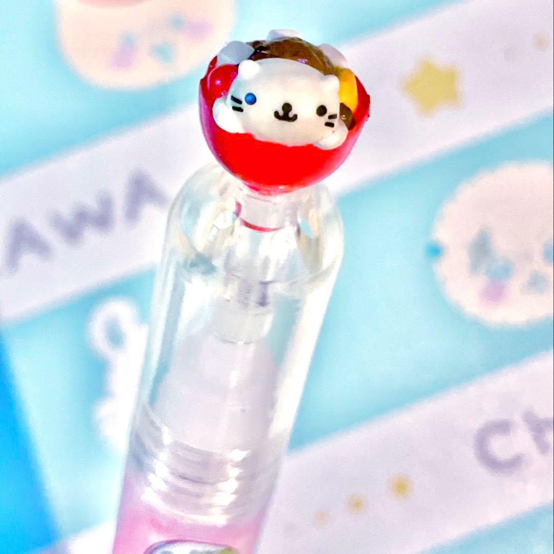 平成レトロ　にゃんにゃんにゃんこ　のり　ペン