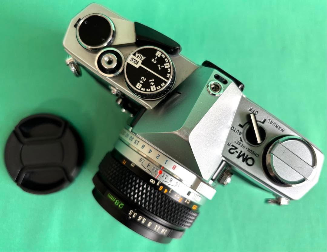 ★ OLYMPUS OM-2N + ★広角レンズ28mm