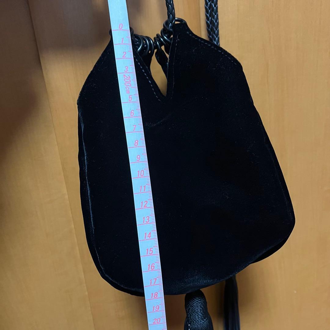 YSL サンローラン 巾着 ベロア