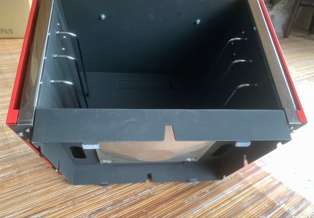 天火オーブン　ヨートー ガスオーブン 赤　未使用品　長期保管