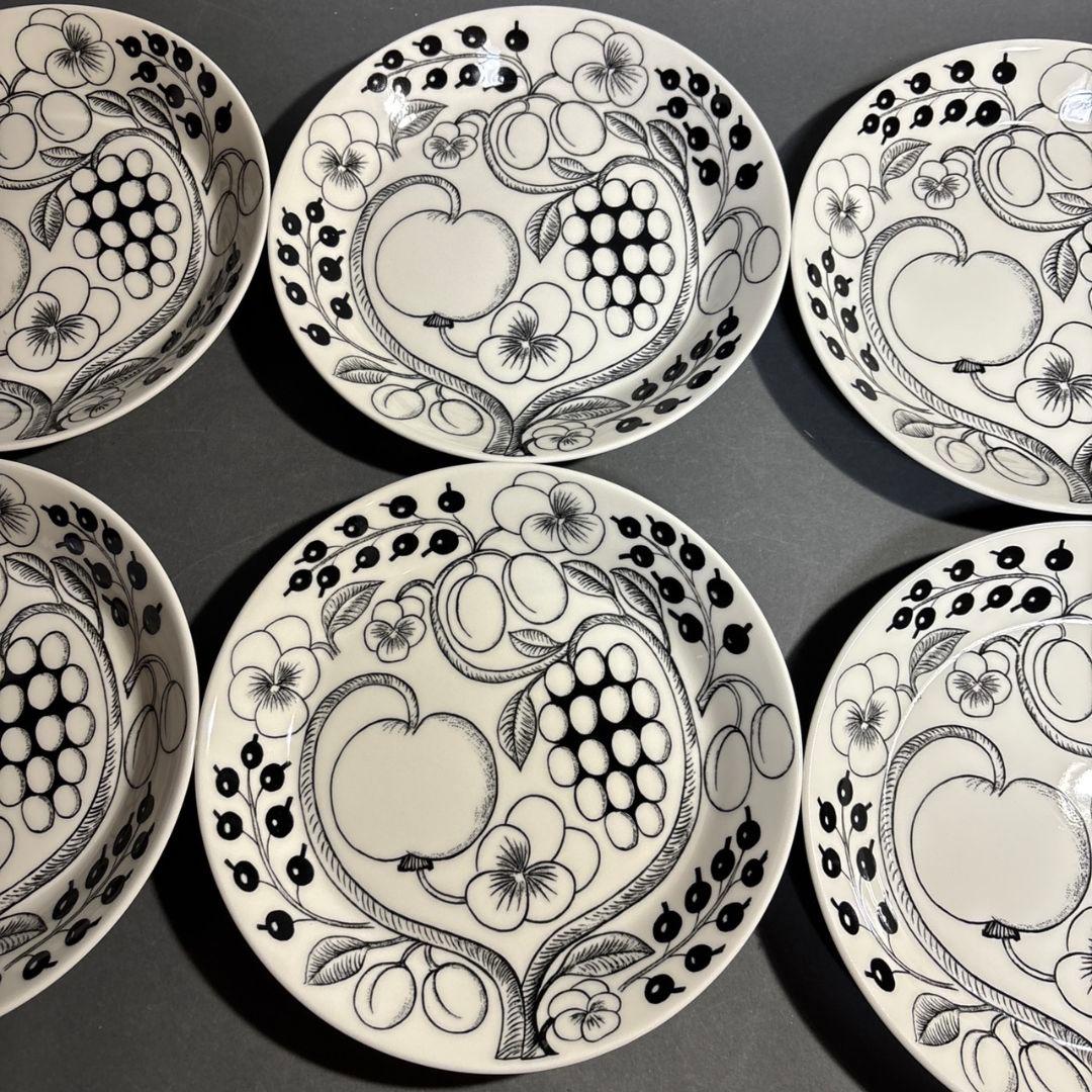 アラビア　プレート　6客　北欧