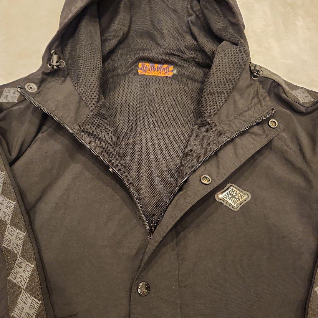 BUDSPOOL GAKKIN 麻家紋 ナイロンジャケット 舐達麻