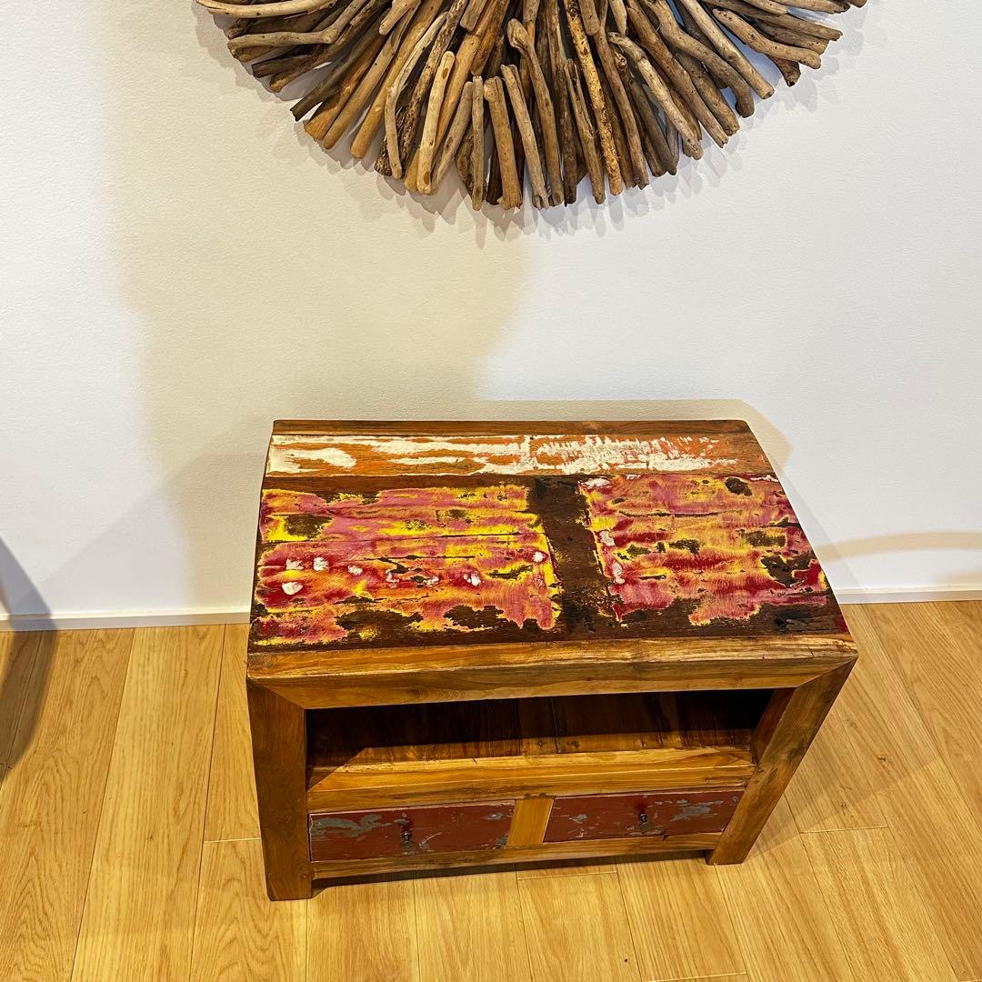 【訳あり】バリ島ボートローボードw70×d45×h50cm 通常77,000円が