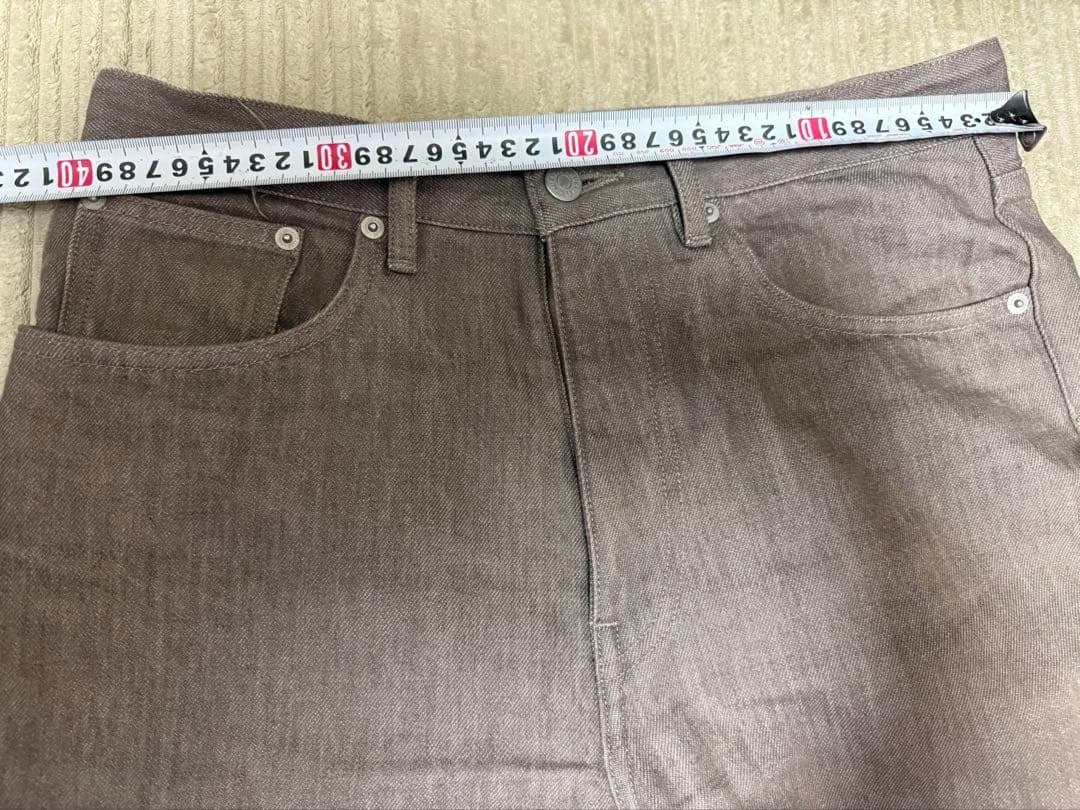 AURALEE HardTwistBrownDenim オーラリー　デニム