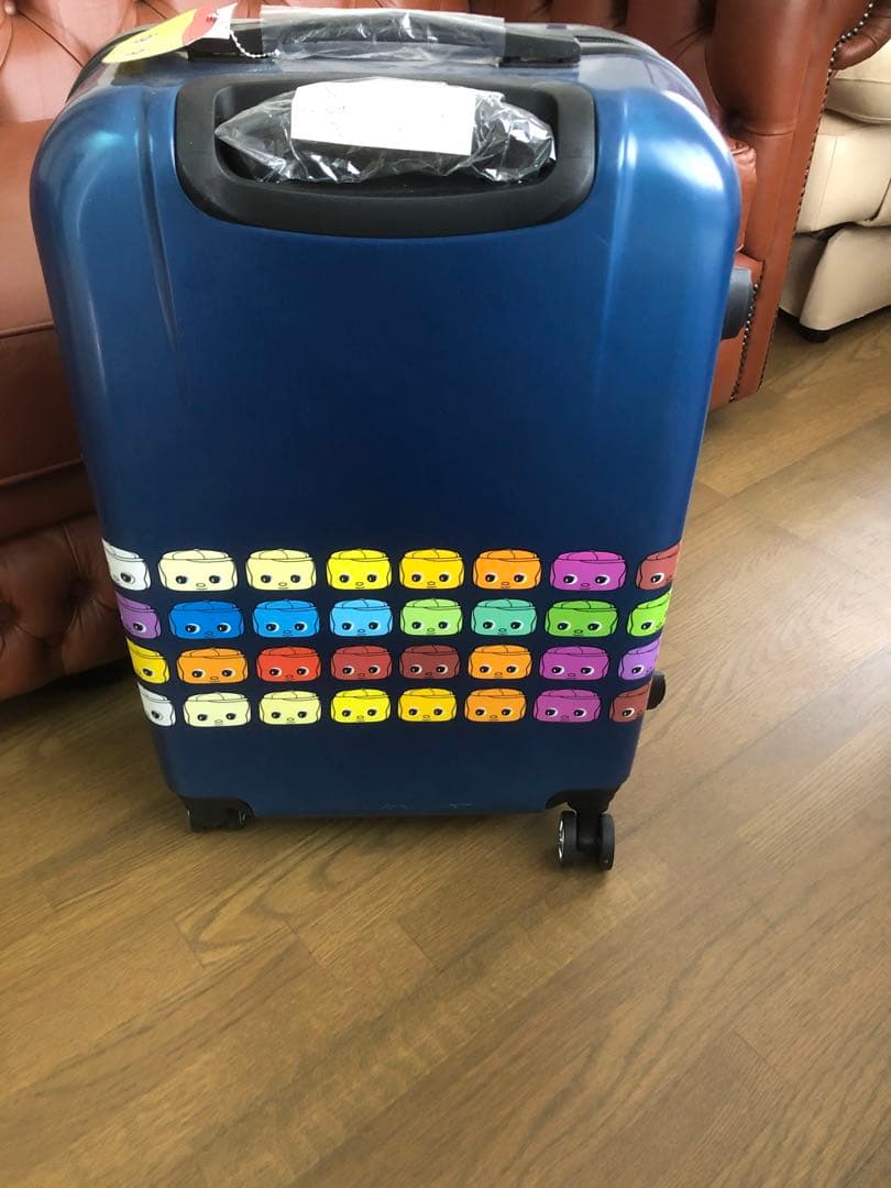 希少♦️フエキくんキャリーバック♦️ネイビー　Mサイズ♦️新品未使用　送料込