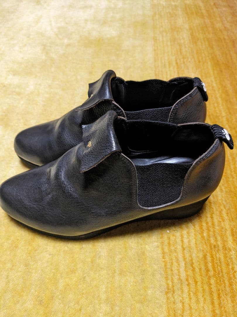 ミナペルホネン　サイドゴアブーツ　minaperhonen