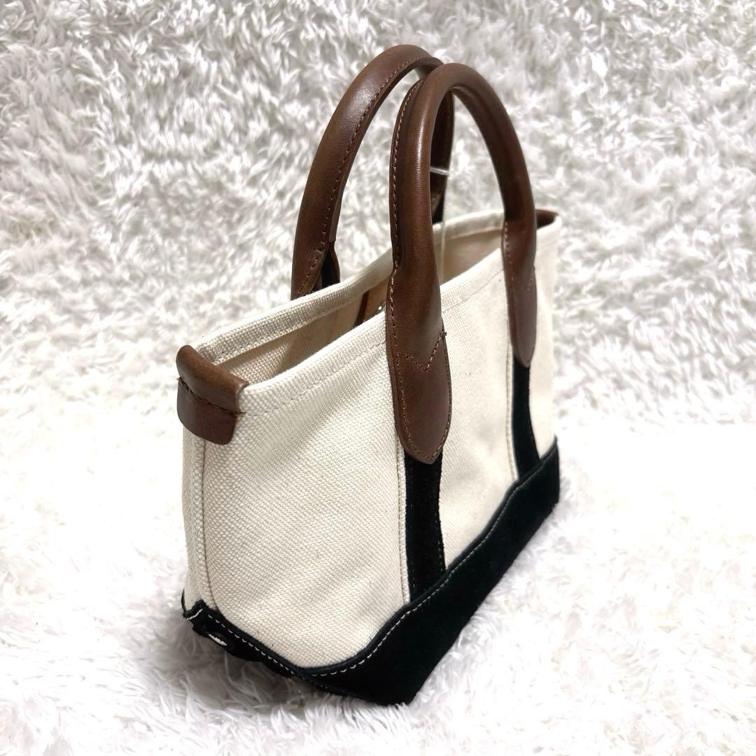 バッグ Hender Scheme campus suede handle tote S