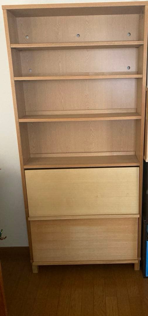 送料込み　MUJI 無印良品 ブックシェルフ マガジンラック 本棚 飾り棚