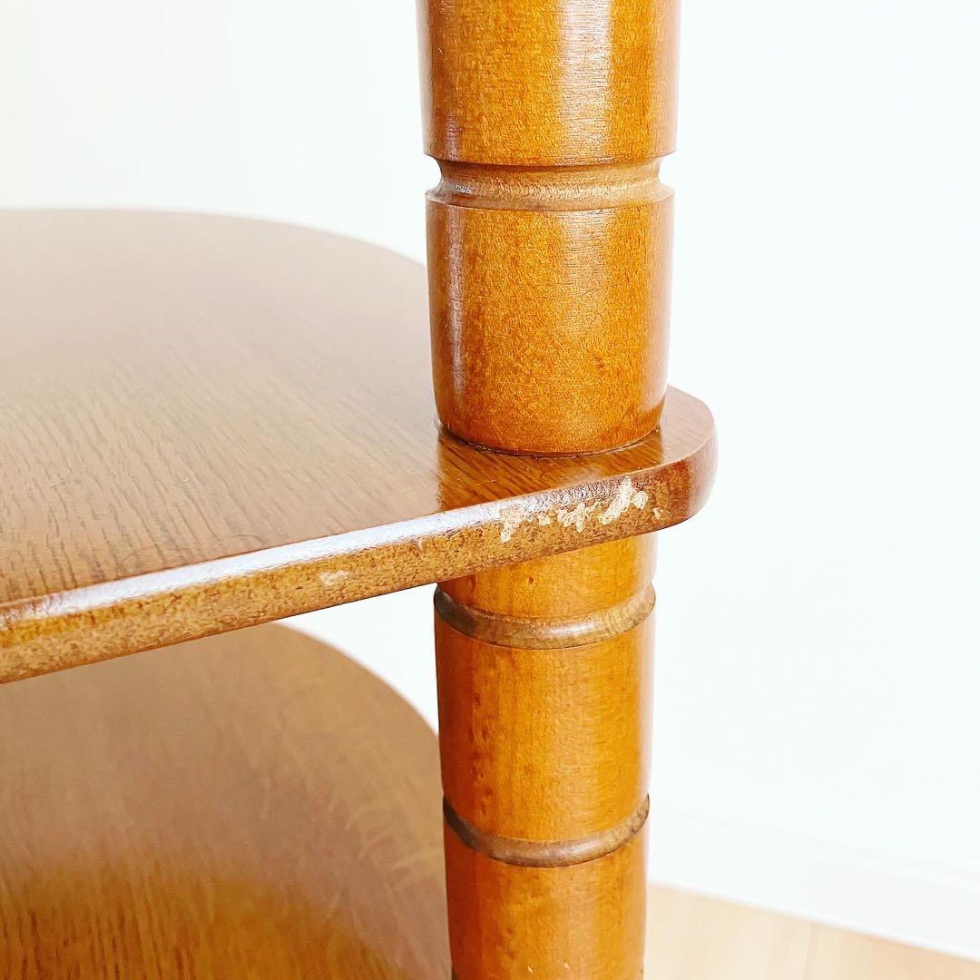 SALE!! コーナーシェルフ　サイドテーブル　古家具　レトロ雑貨　ビンテージ