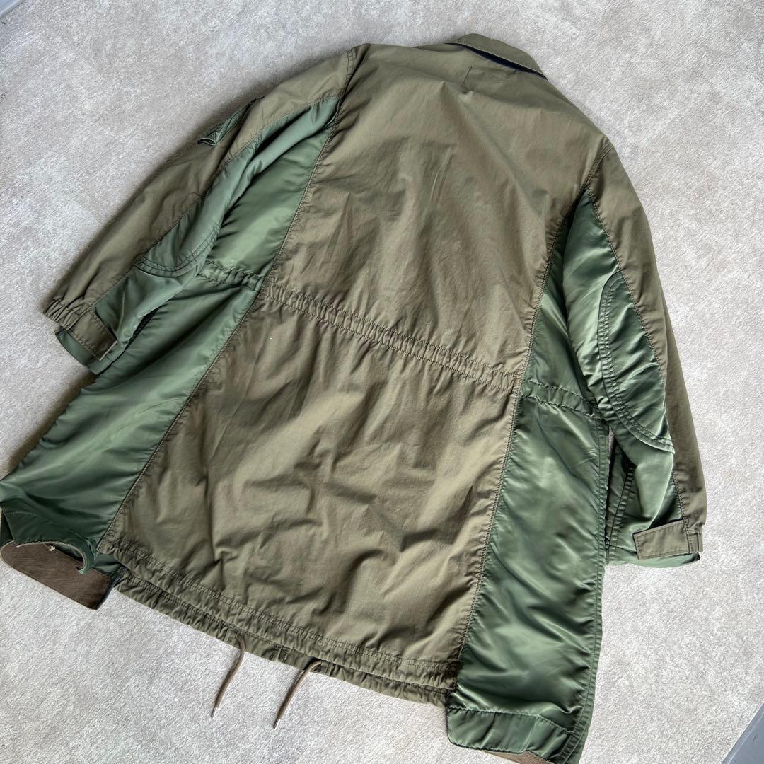 sacai （サカイ）COTTON NYLON OXFORD COAT