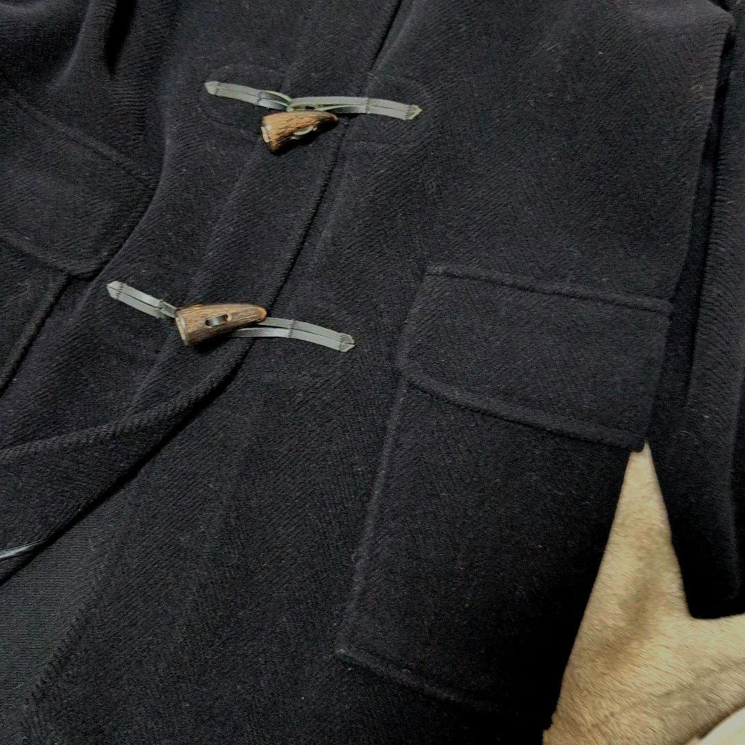 GLOVERALL 80-90s ダッフルコート ヘリンボーン キングストン 黒