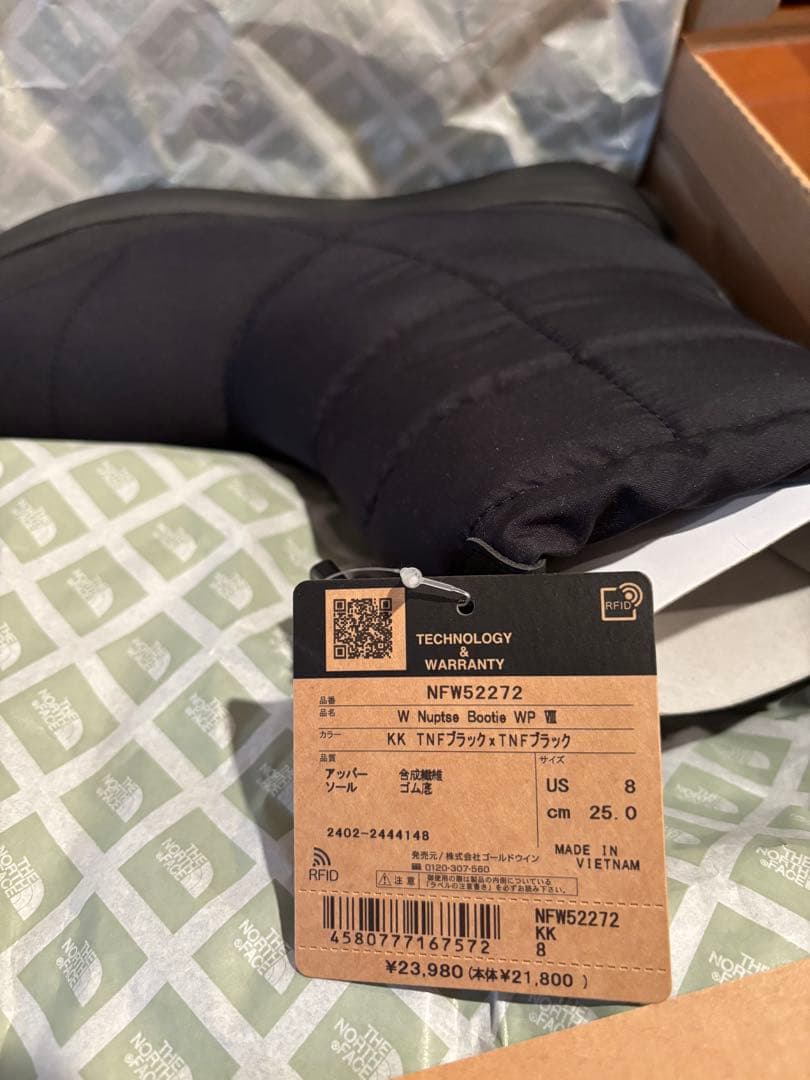 靴 THE NORTH FACE Nuptse Bootie NFW52272