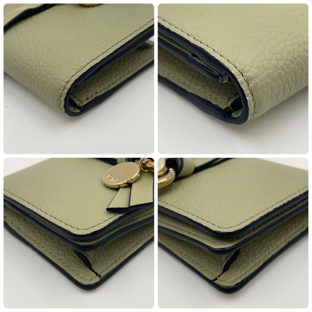 未使用級✨Chloe ALPHABET BUSINESS CARD HOLDER