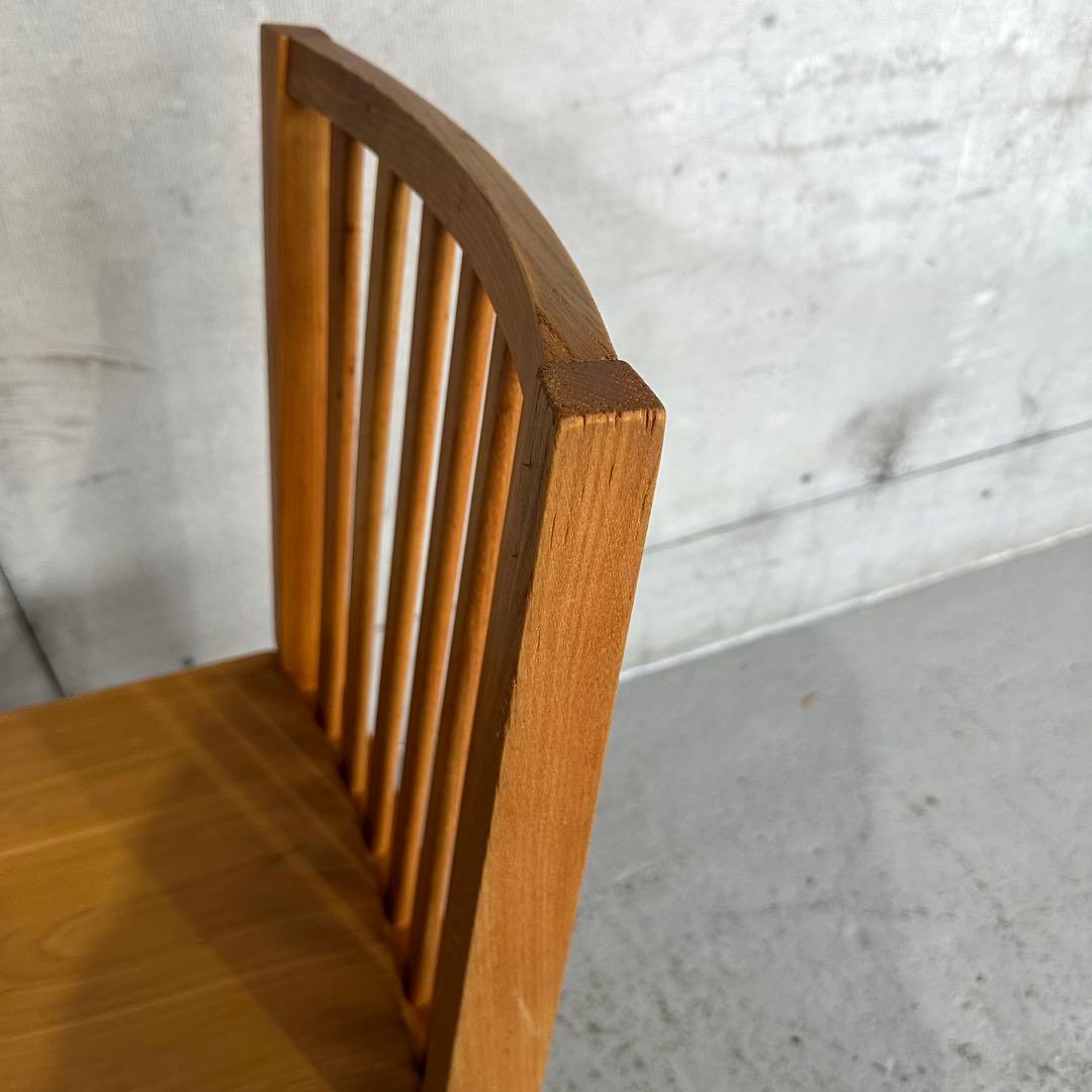 ★杉本家具★ ホワイトオーク無垢 ダイニングチェア｜オイル塗装 高級家具 ①