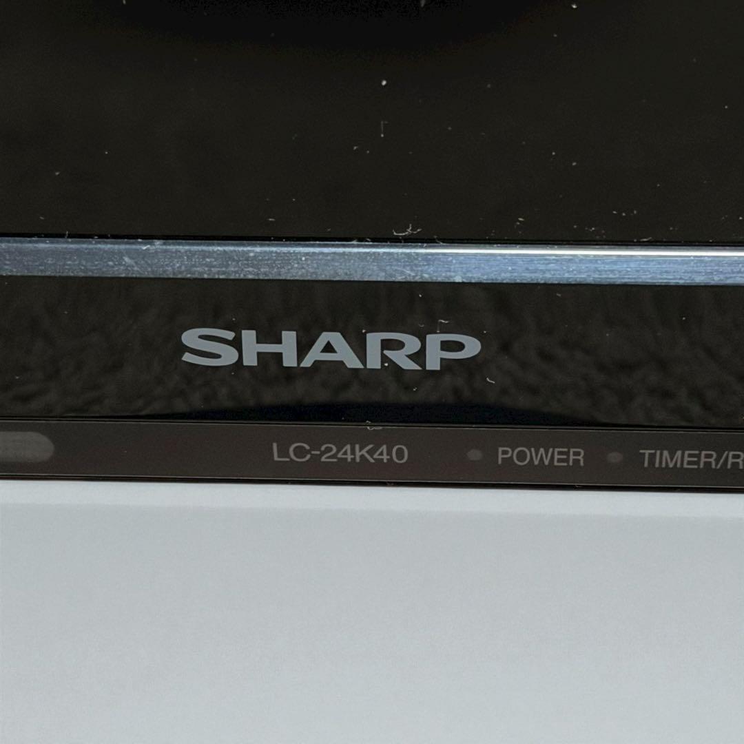 SHARP AQUOS LC-24K40 24V型液晶テレビ 完動品