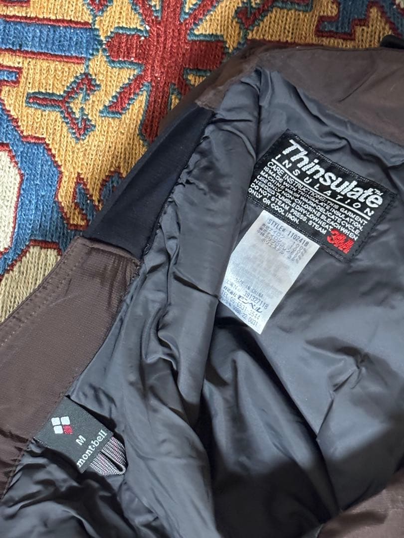 3回使用のみmontbellモンベルスキーウェアスノボセットレディースM