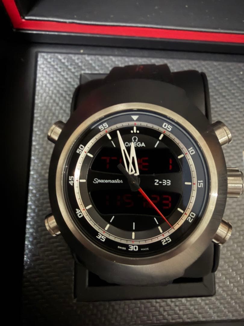 【新品】オメガ スピードマスター スペースマスター Z-33 クロノグラフ 希少