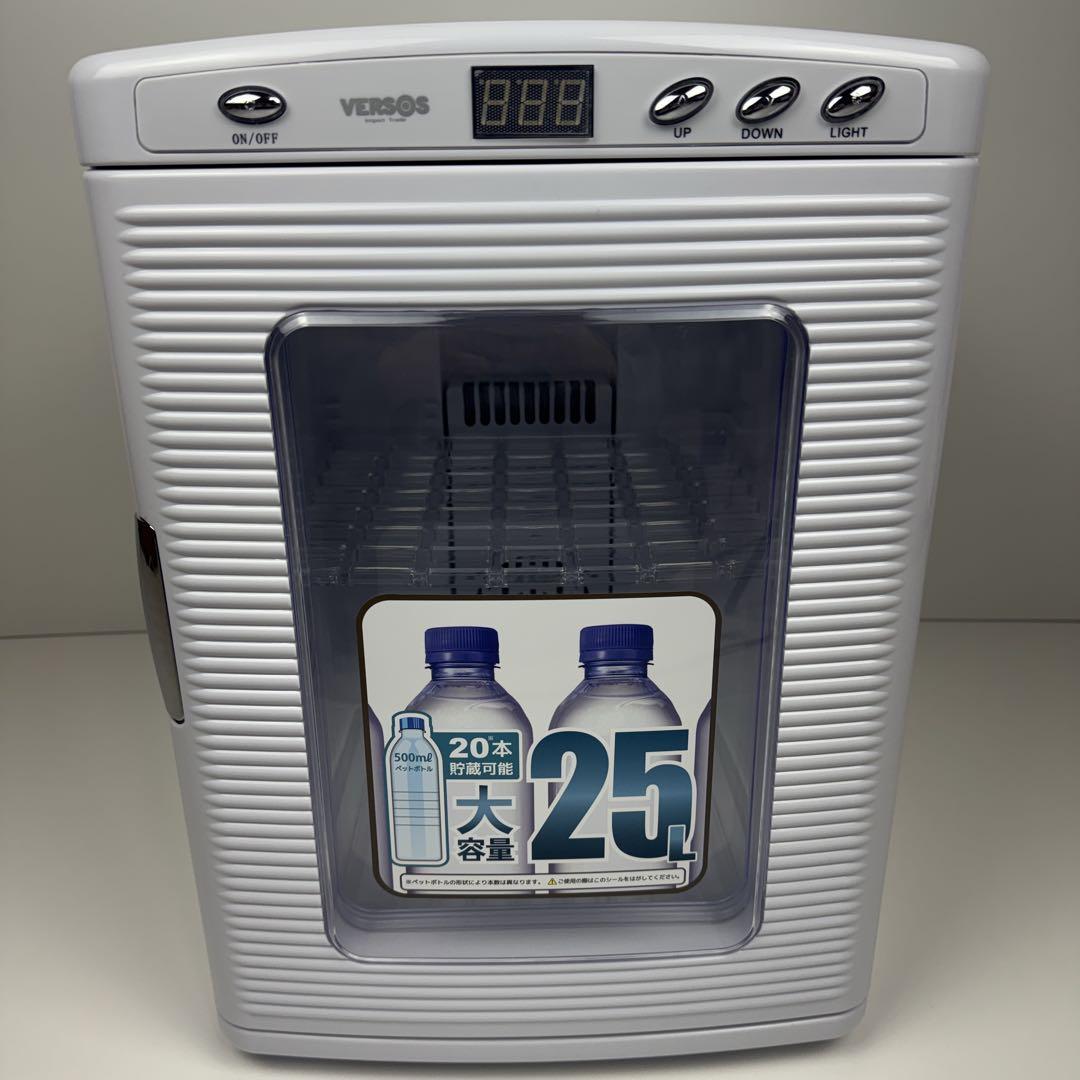 〚2台〛〚綺麗目〛✦VERSOS 冷温庫 VS-470 25L 白 黒✦