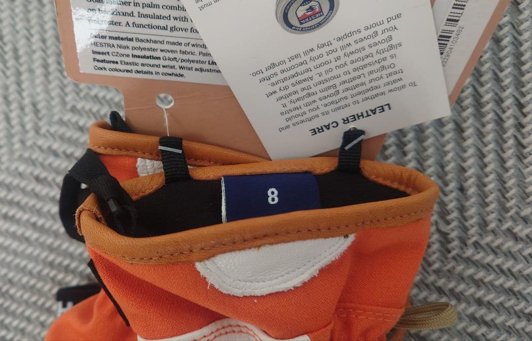 未使用品 HESTRA Voss Czone ヘストラ ヴォス シーゾーン 8