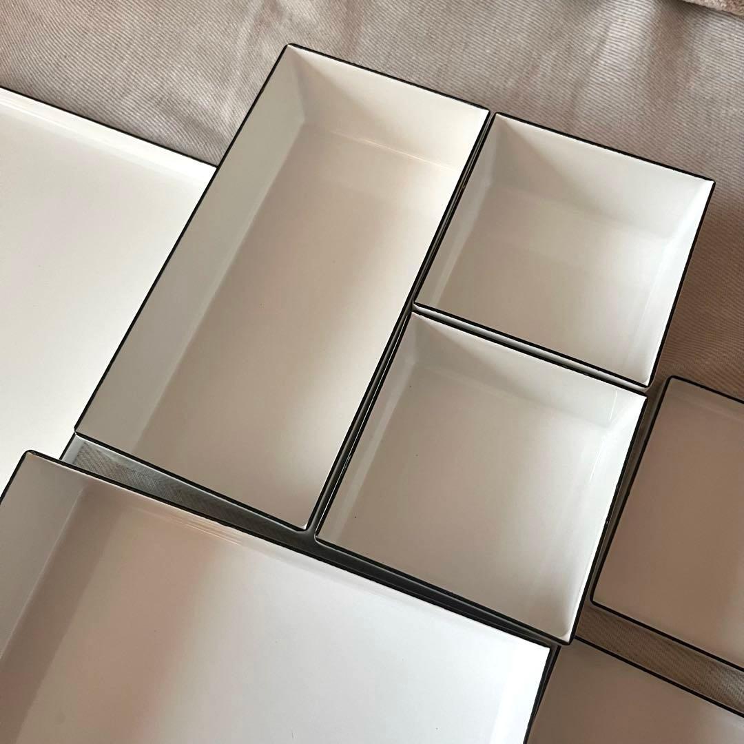 【美品】野田琺瑯 創業90周年記念 限定ロゴ入り四つ組箱