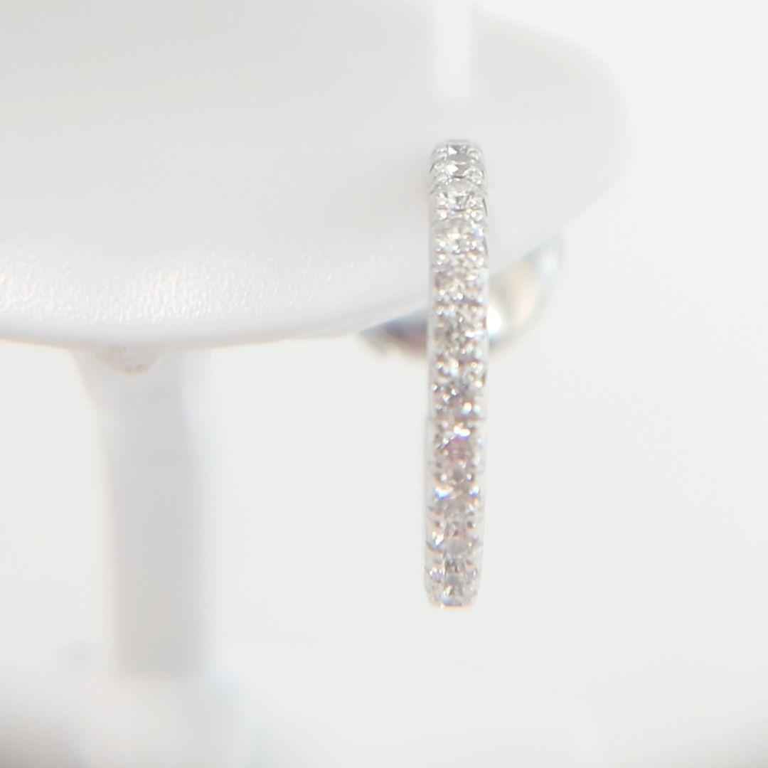 【美品】ティファニー メトロ フープピアス スモール 片耳用 5609