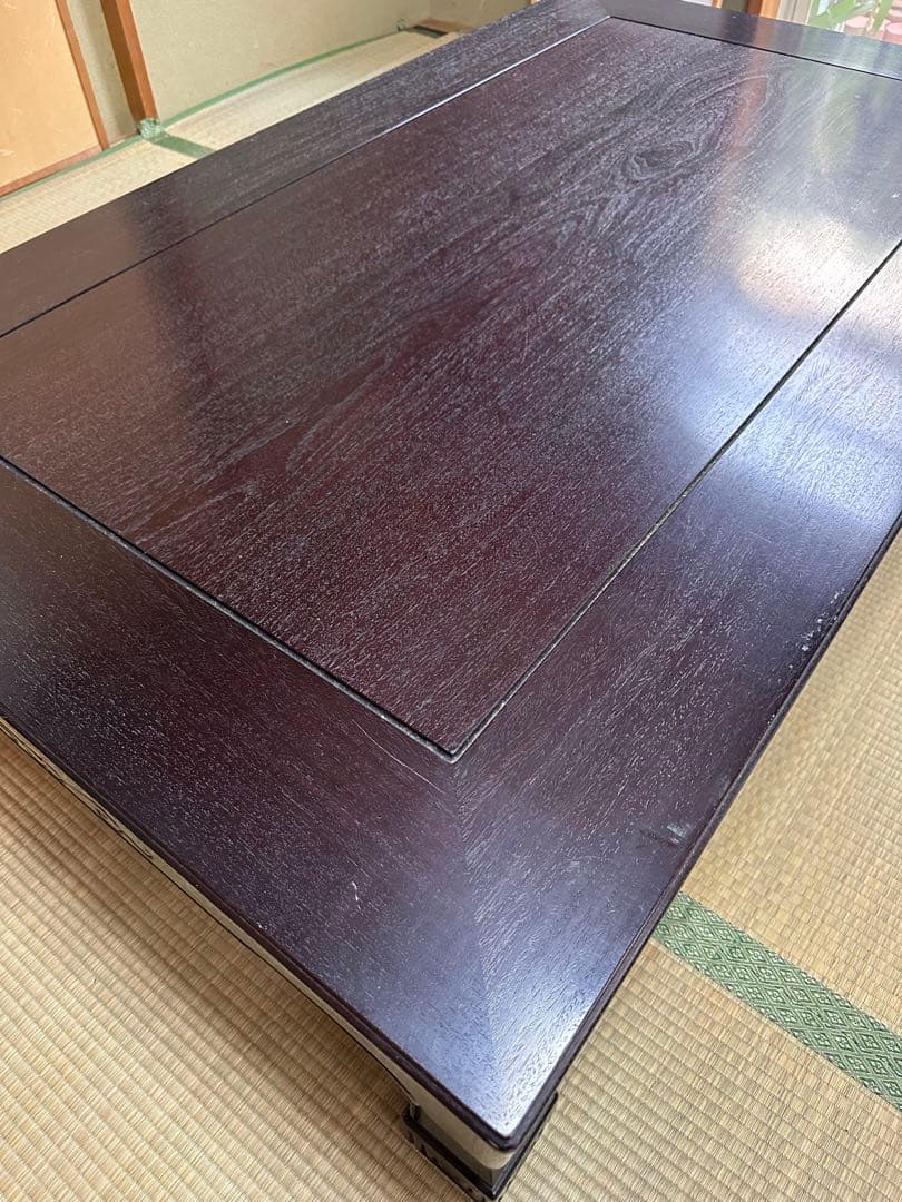 黒檀　御座敷机　高級座卓