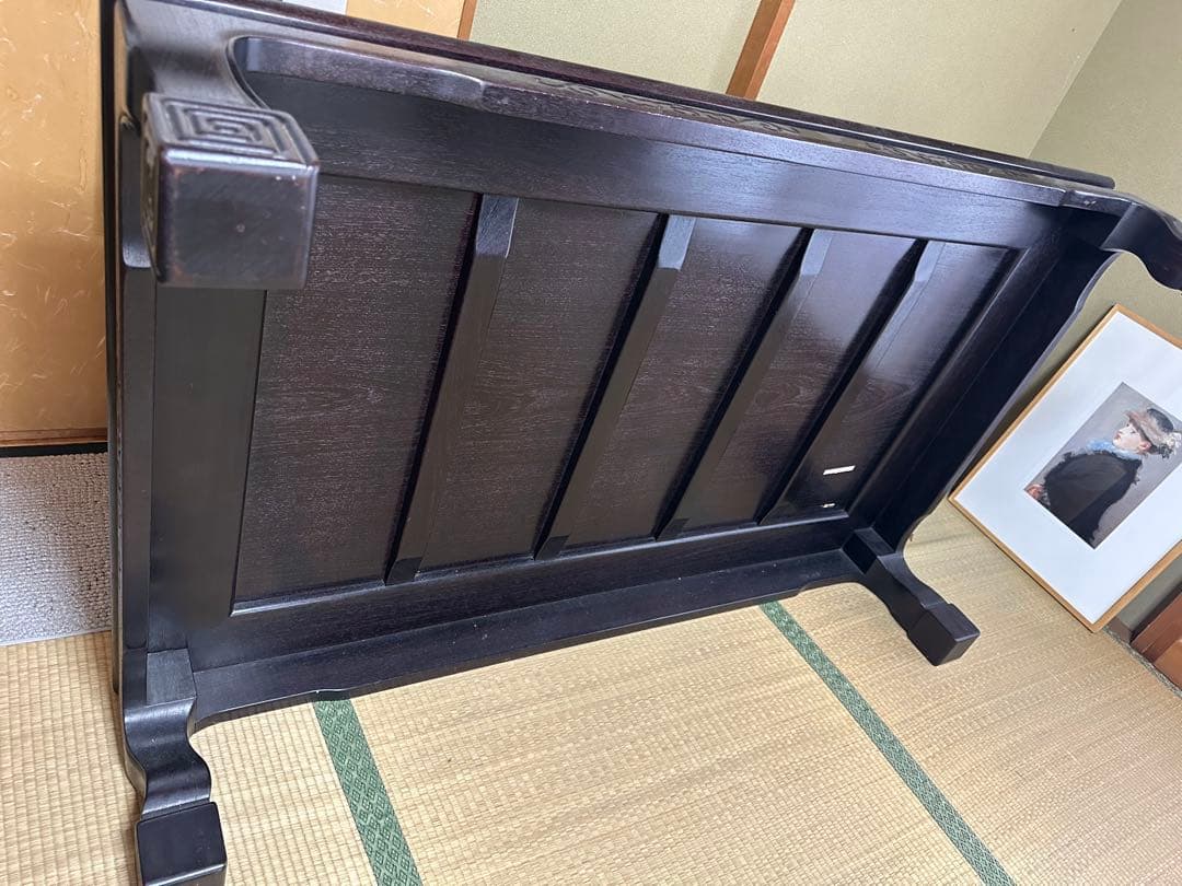 黒檀　御座敷机　高級座卓