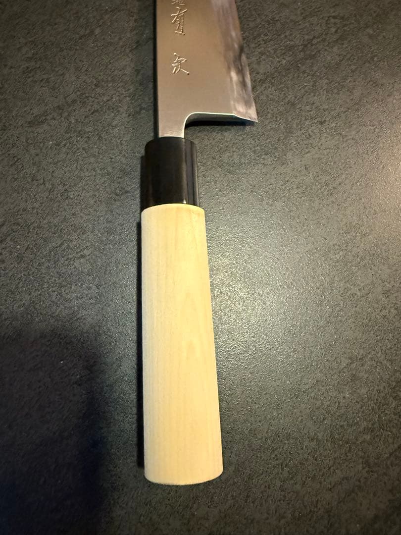 築地　有次　出刃包丁 木製ハンドル