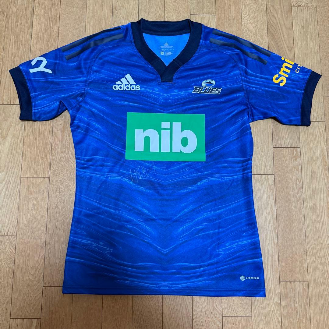 ブルーズ 直筆サイン入りユニフォーム ラグビージャージ スーパーラグビー