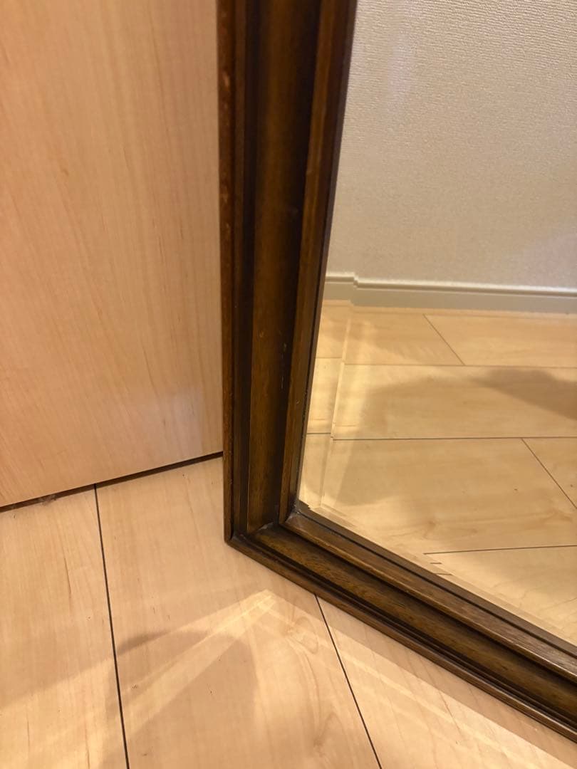 【高級】マルニ木工 地中海シリーズ アンティーク　ウォールミラー 姿見