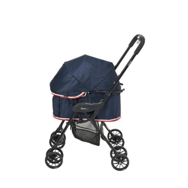 コムペット ミリミリライトアルファEGロングスター ネイビー ペットカート