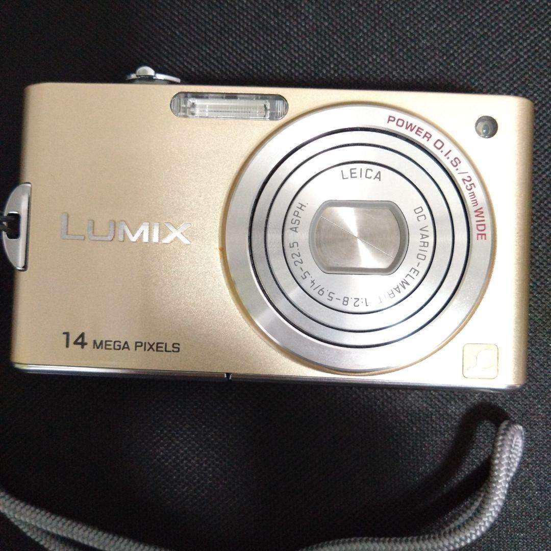 Panasonic LUMIX DMC-FX66 ゴールド 美品　デジカメ