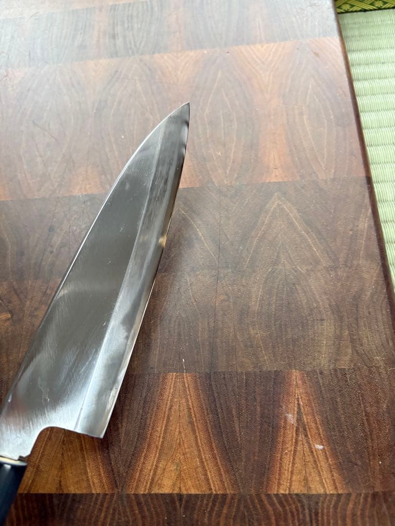 堺打刃物　出刃　170mm 6寸　包丁　薄口　舟行　和包丁　未使用　白鋼
