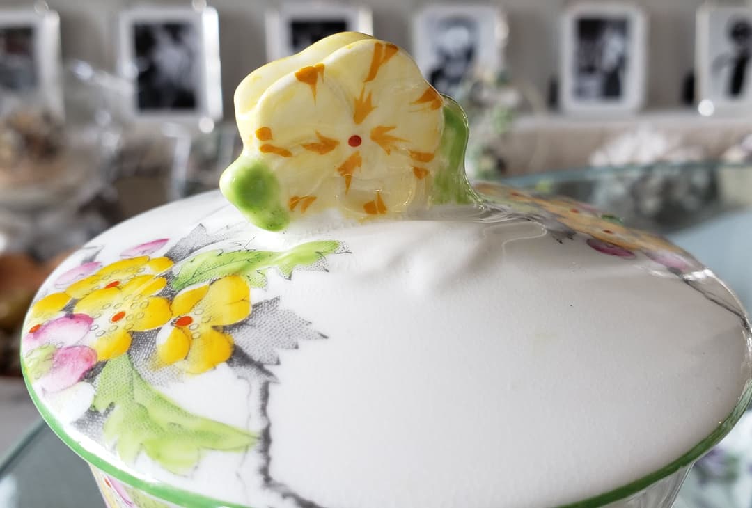 パラゴン フラワー摘み フラワーハンドル ジャムポット