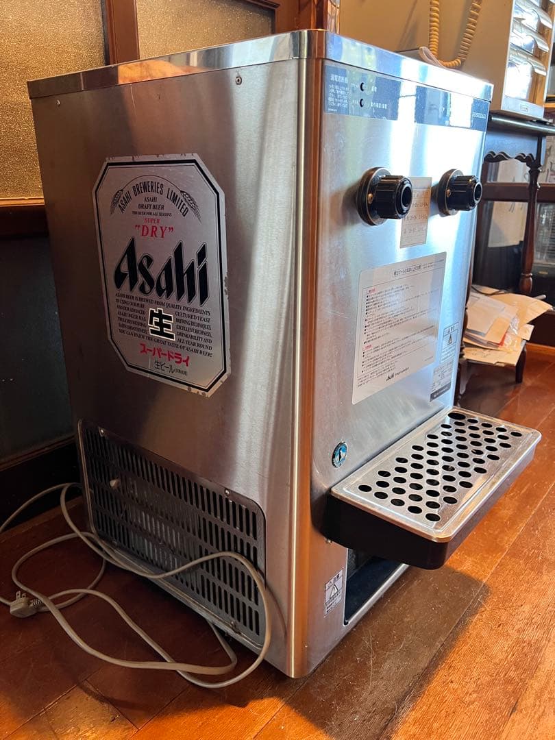 中古ホシザキ2口ビールサーバー フルセット 大型 ビールディスペンサー