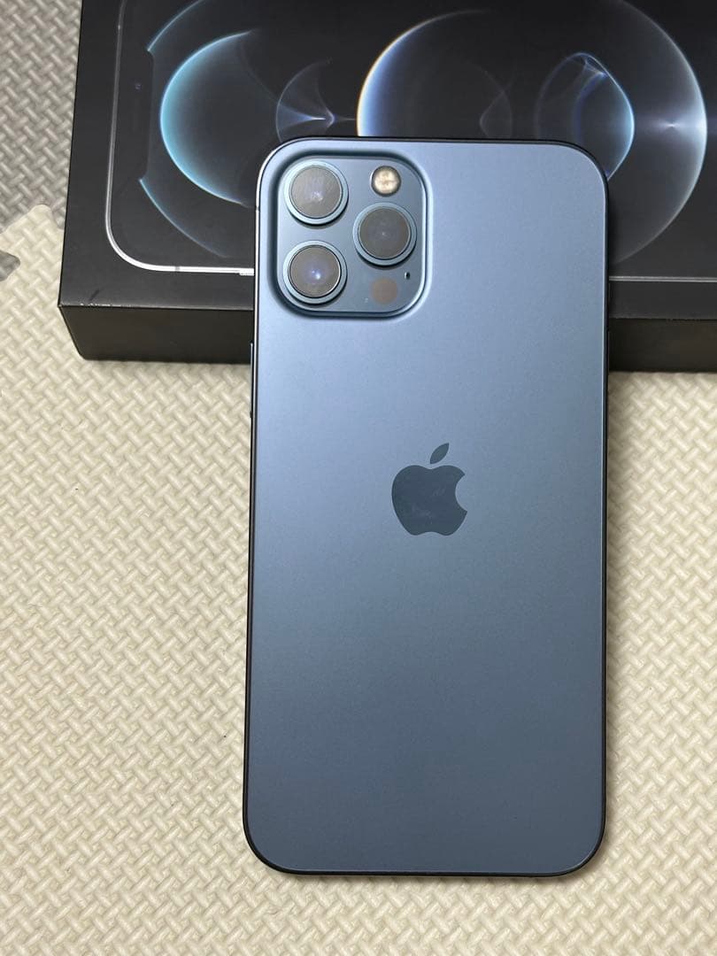 miaApple iPhone 12 Pro max 128GB ブルー