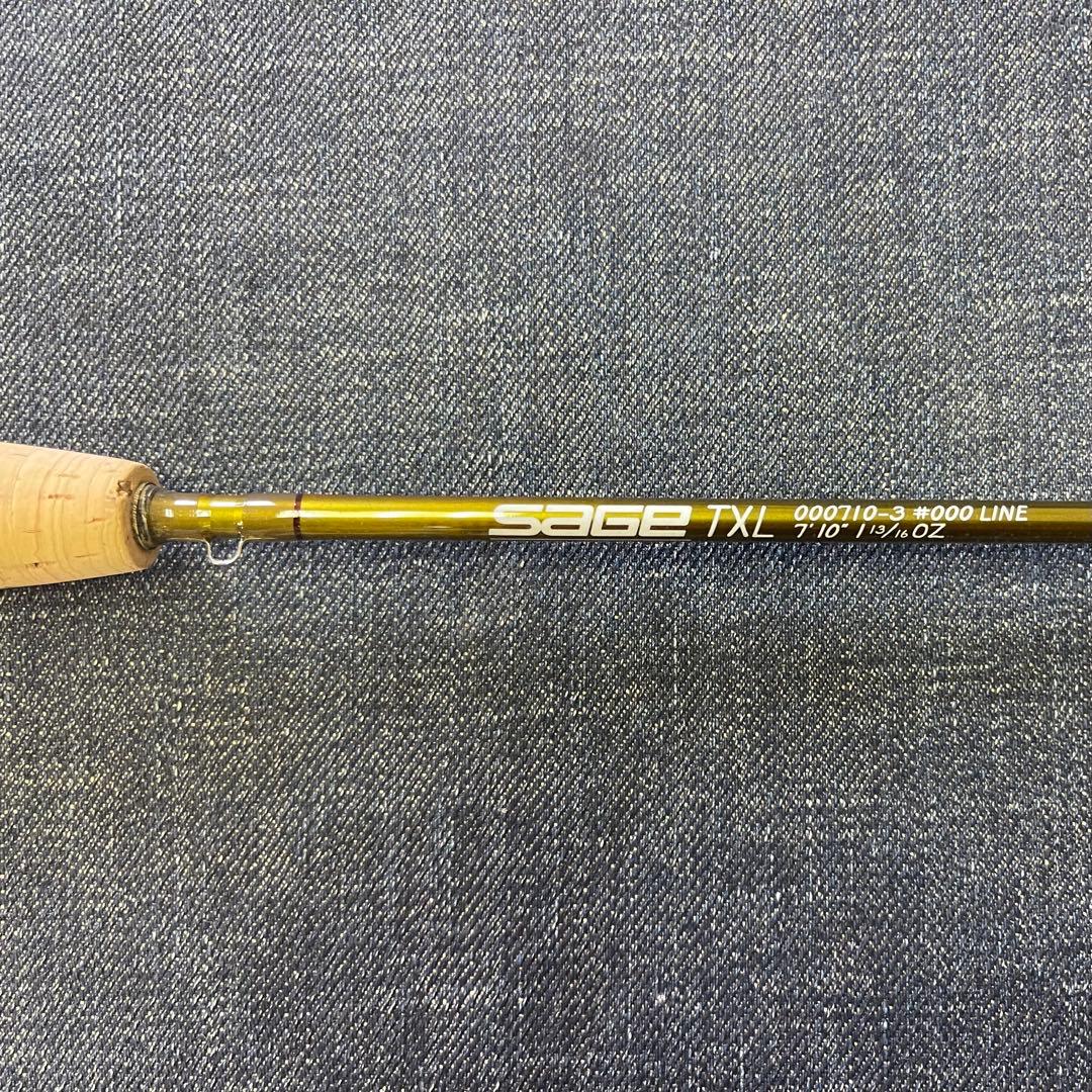ロッド SAGE TXL 000710-3 #000 LINE 7'10\"