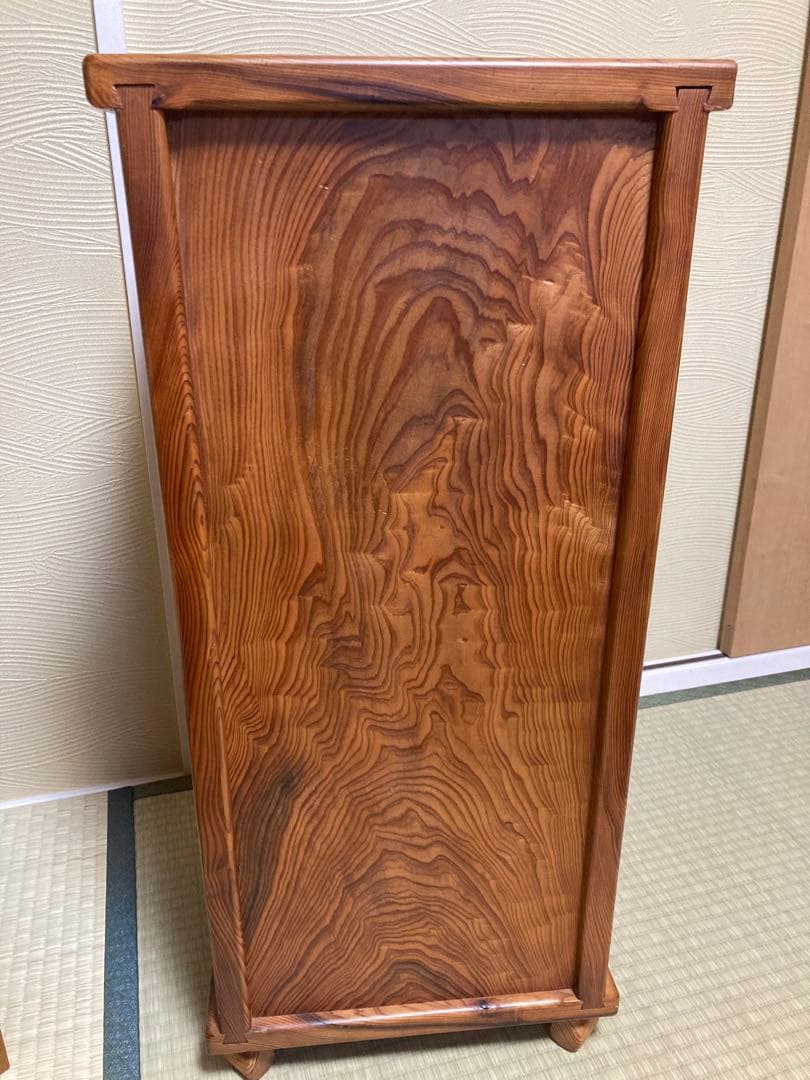 総屋久杉　3段本棚