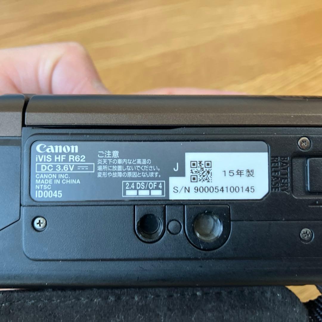 ハンディビデオカメラ CANON iVIS HF R62