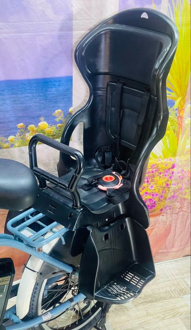 人気モデル！パスバビー12AH⭐️ヤマハ子供乗せ電動自転車Y3279