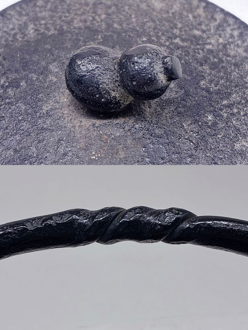 南部鉄器 瓢箪 ひさご鉄瓶 ホーロー急須 浮彫り瓢箪柄 伝統工芸品 コレクション