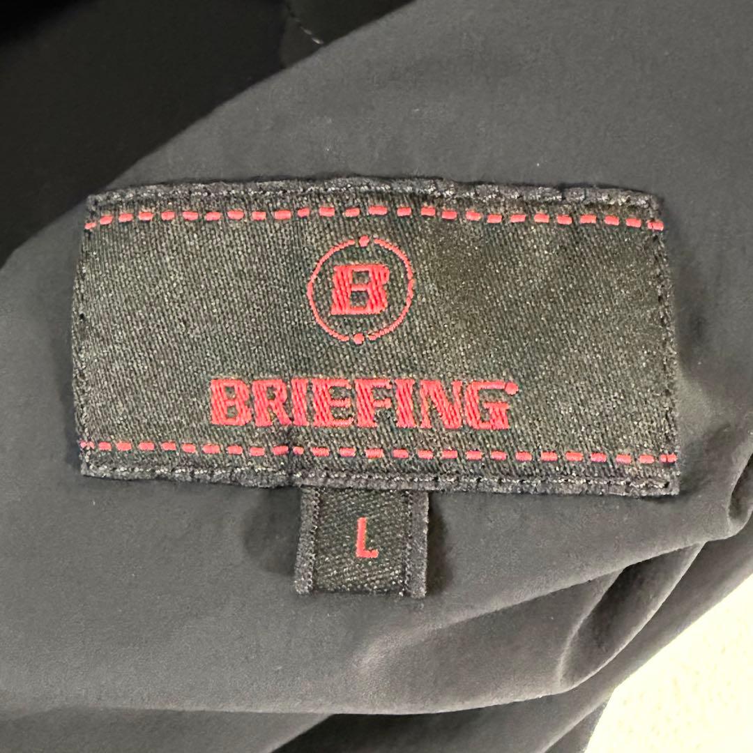 ブリーフィング WIND HOODIE ナイロンジャケット ブラック L