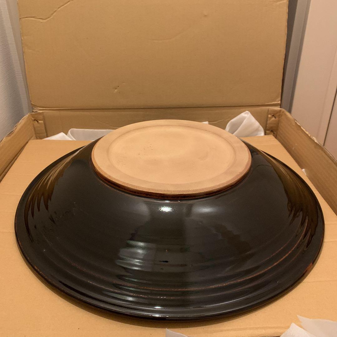 小石原焼　大皿　深鉢　特大直径56㌢